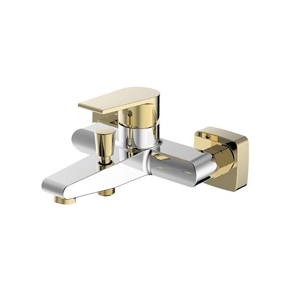 PRUVA - Banyo Bataryası - Krome - Altın