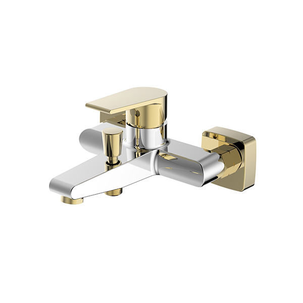 PRUVA - Banyo Bataryası - Krome - Altın