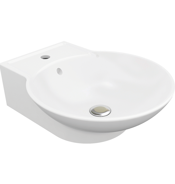 HARMONY - GÖVDE ÜSTÜ LAVABO BATARYA DELİKLİİ TAŞMA KANALLI