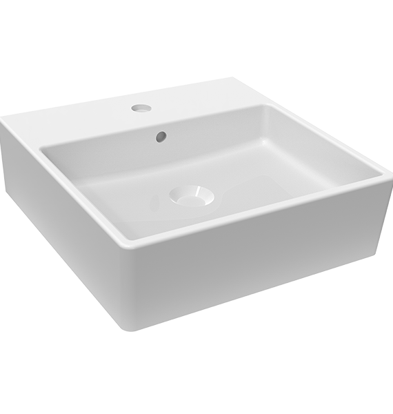 INFINITUM - GÖVDE ÜSTÜ LAVABO TEK DELİKLİ TAŞMA KANALLI