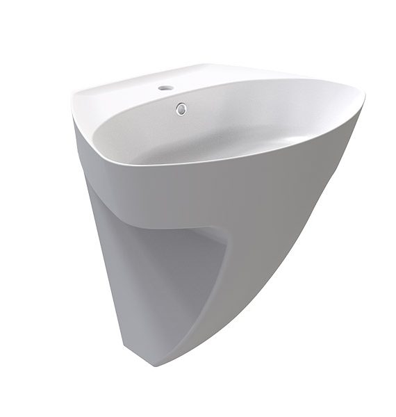 MİNERAL - MONOBLOK LAVABO BATARYA DELİKLİİ TAŞMA KANALLI