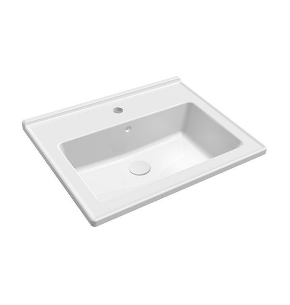 NEPTUN - KONSOLLU LAVABO BATARYA DELİKLİİ TAŞMA KANALLI